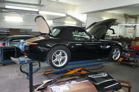 BMW Z8 mit Handkupplung