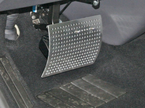 Pedalabdeckung