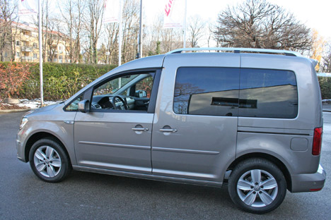 VW Caddy Handbediengerät Laberger Typ-B MFD Touch