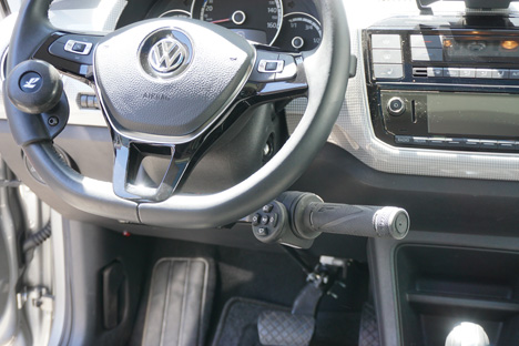 VW up! mit Drehgas