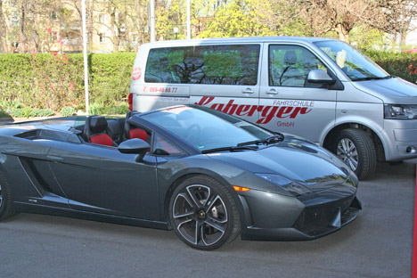 elektr. Linksgas Lamborghini Gallardo