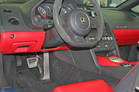 elektr. Linksgas Lamborghini Gallardo